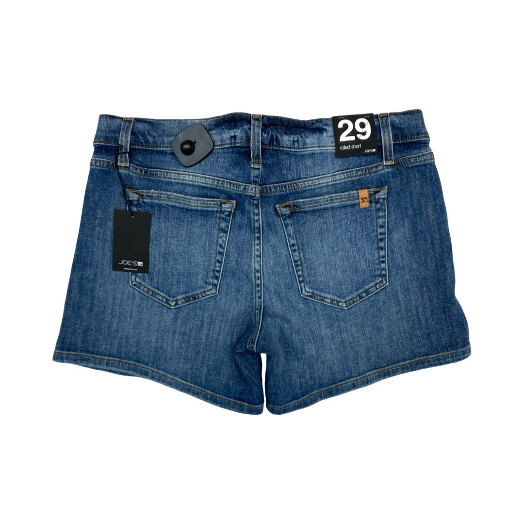 Shorts By Joes Jeans In Blue Denim, Size:8