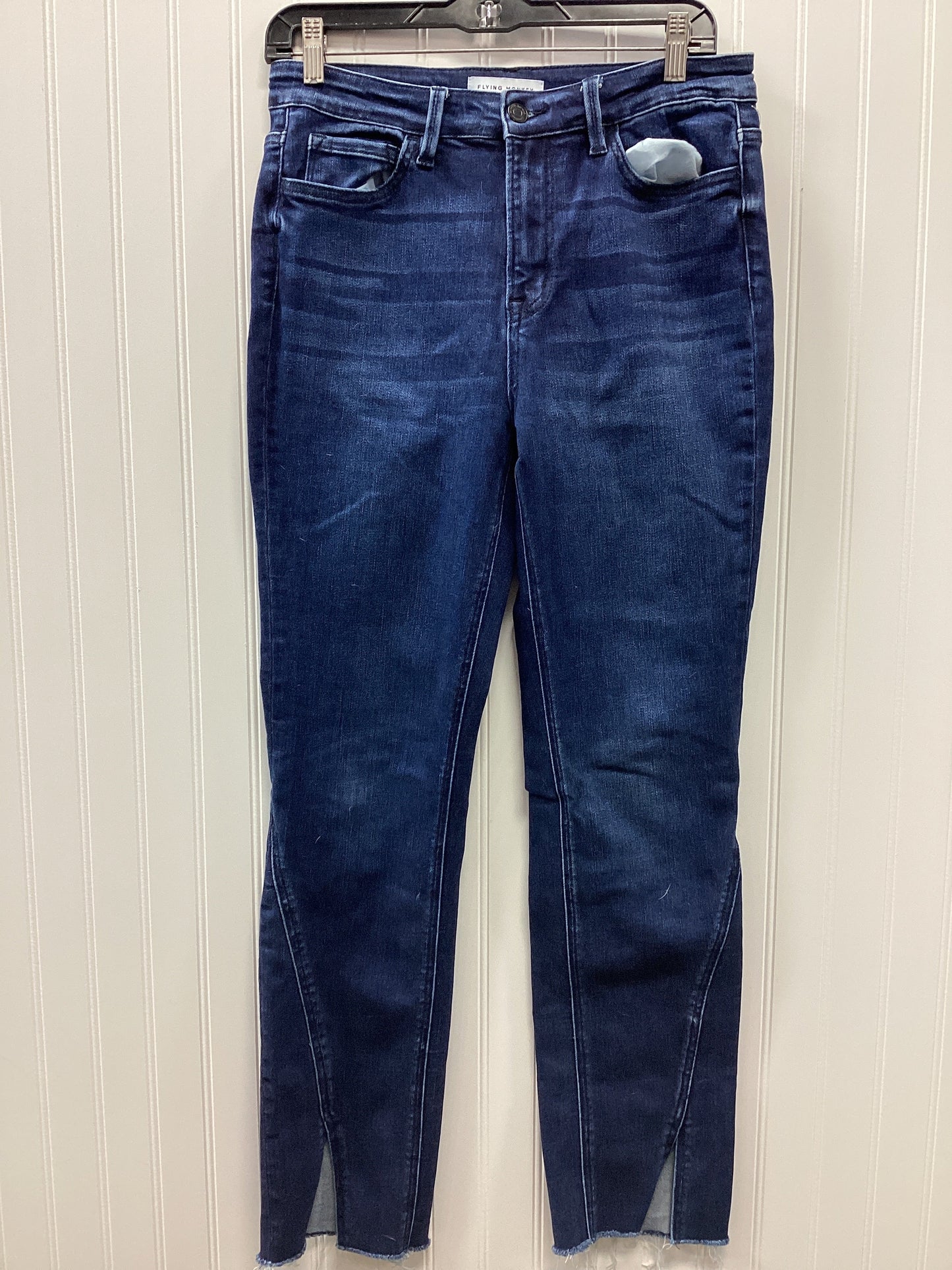 Jeans Straight By Flying Monkey In Blue Denim, Size:6