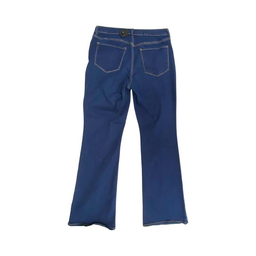 Jeans Flared By Old Navy In Blue Denim, Size:14L