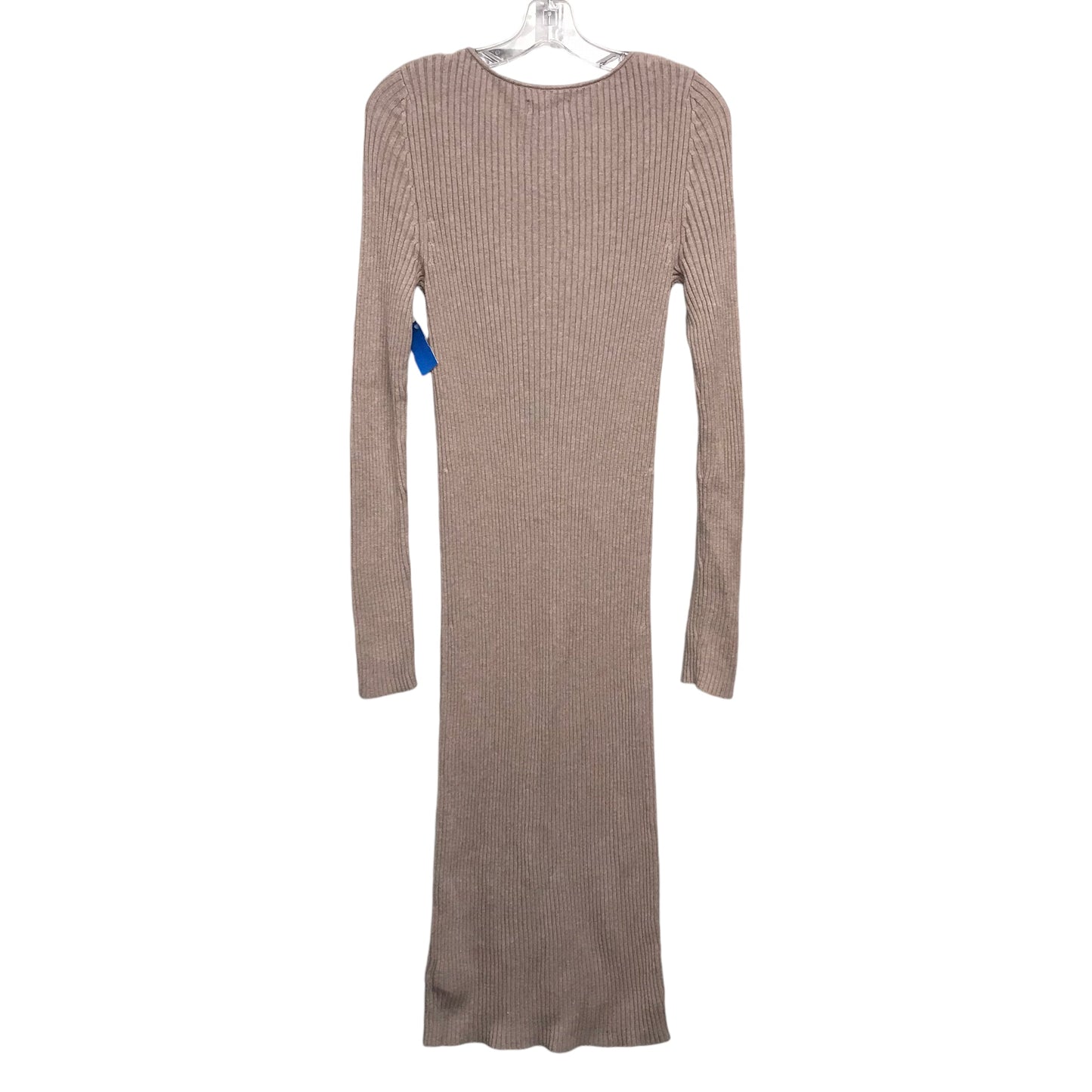 Dress Casual Midi By Gap In Tan, Size:M