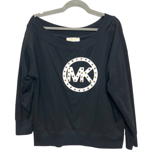 Sweatshirt Crewneck By Michael By Michael Kors In Black, Size:L