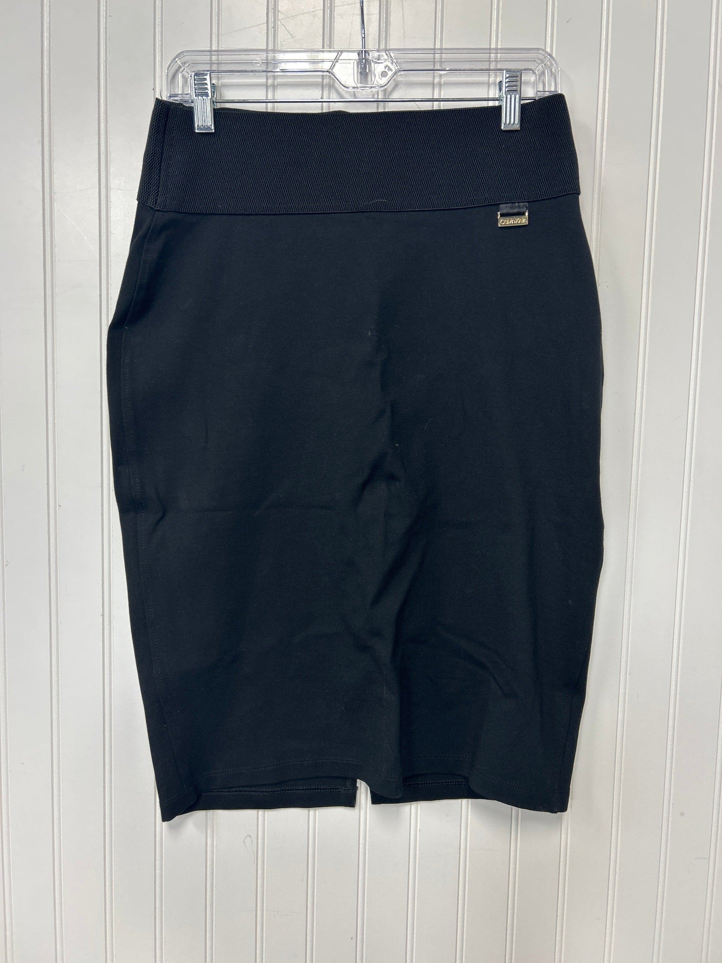 Skirt Midi By Calvin Klein In Black, Size:M