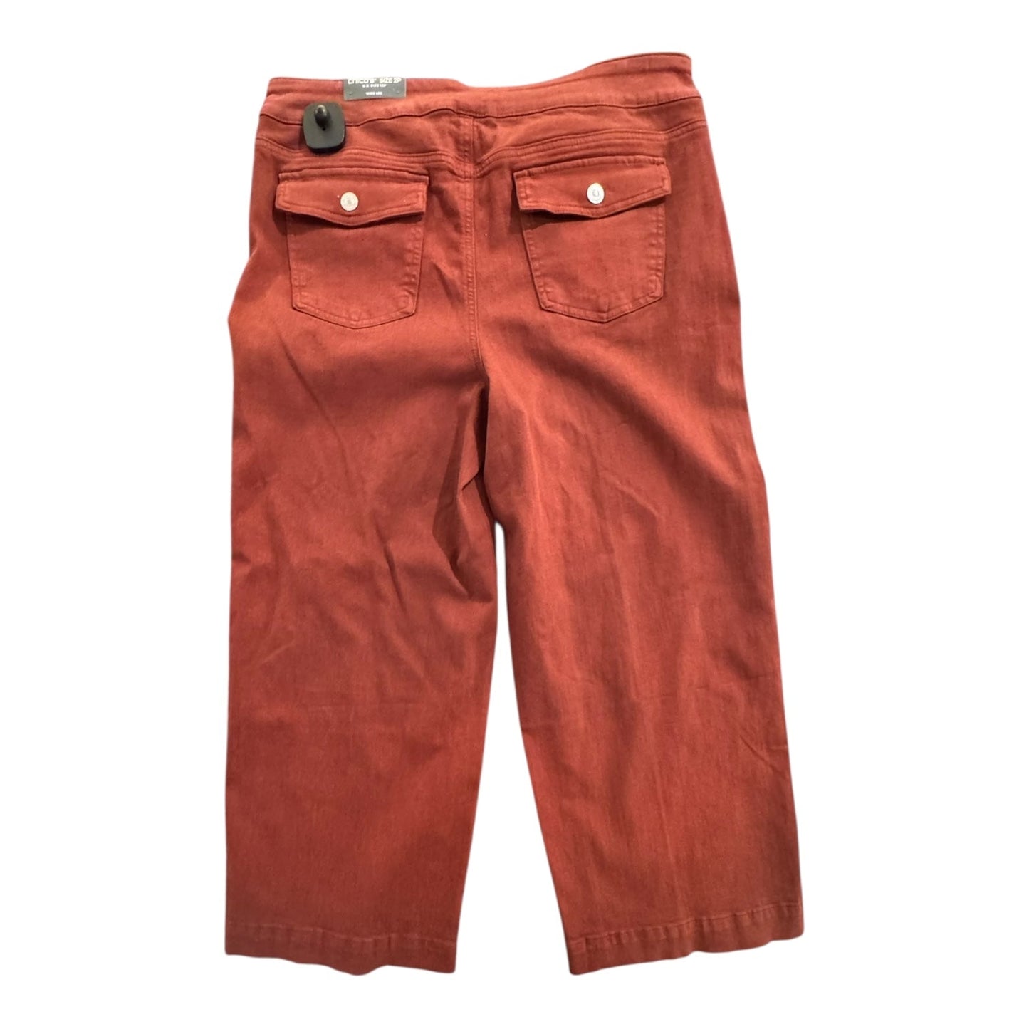 Pants Wide Leg By Chicos In Brown, Size:12P