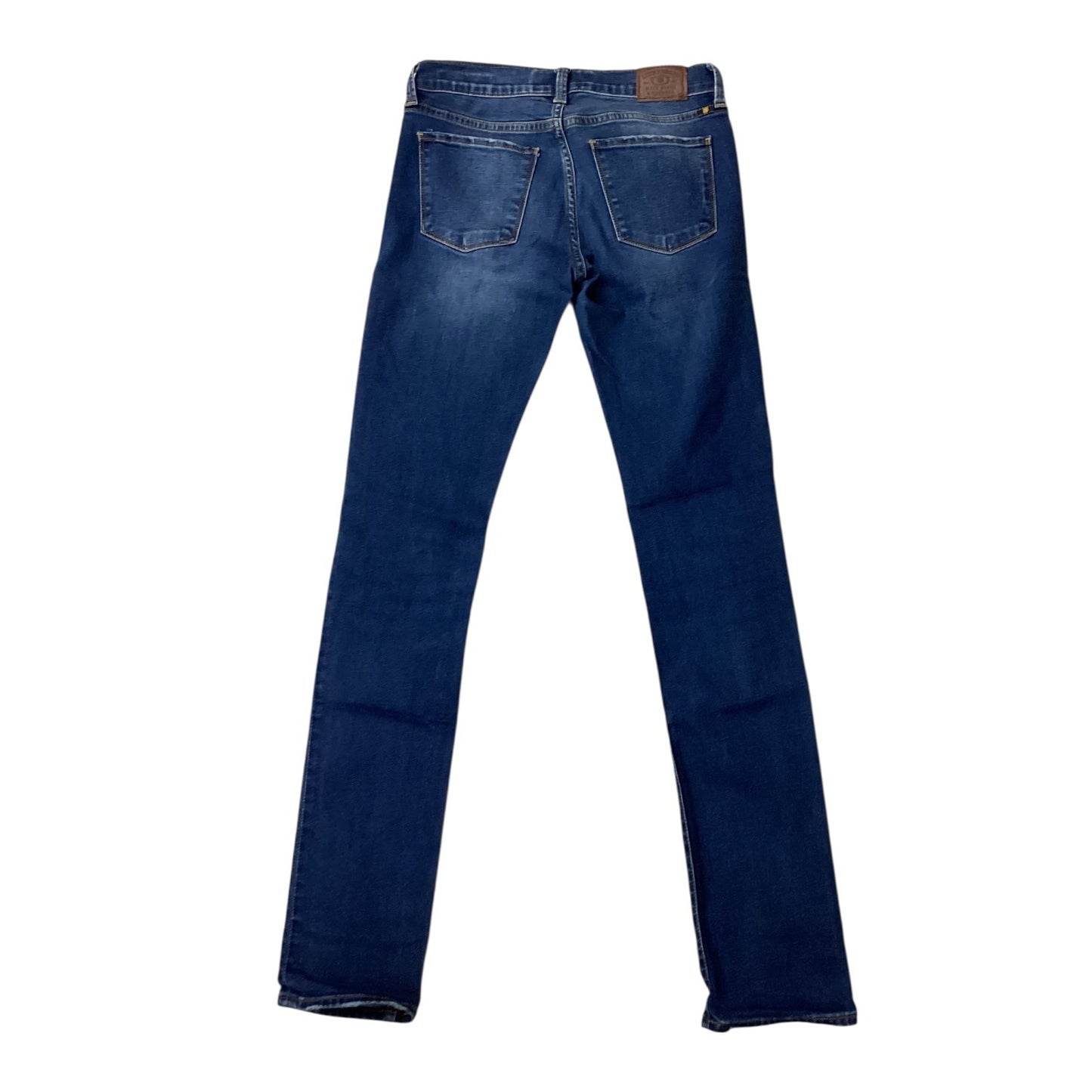 Jeans Straight By Lucky Brand In Blue Denim, Size:0
