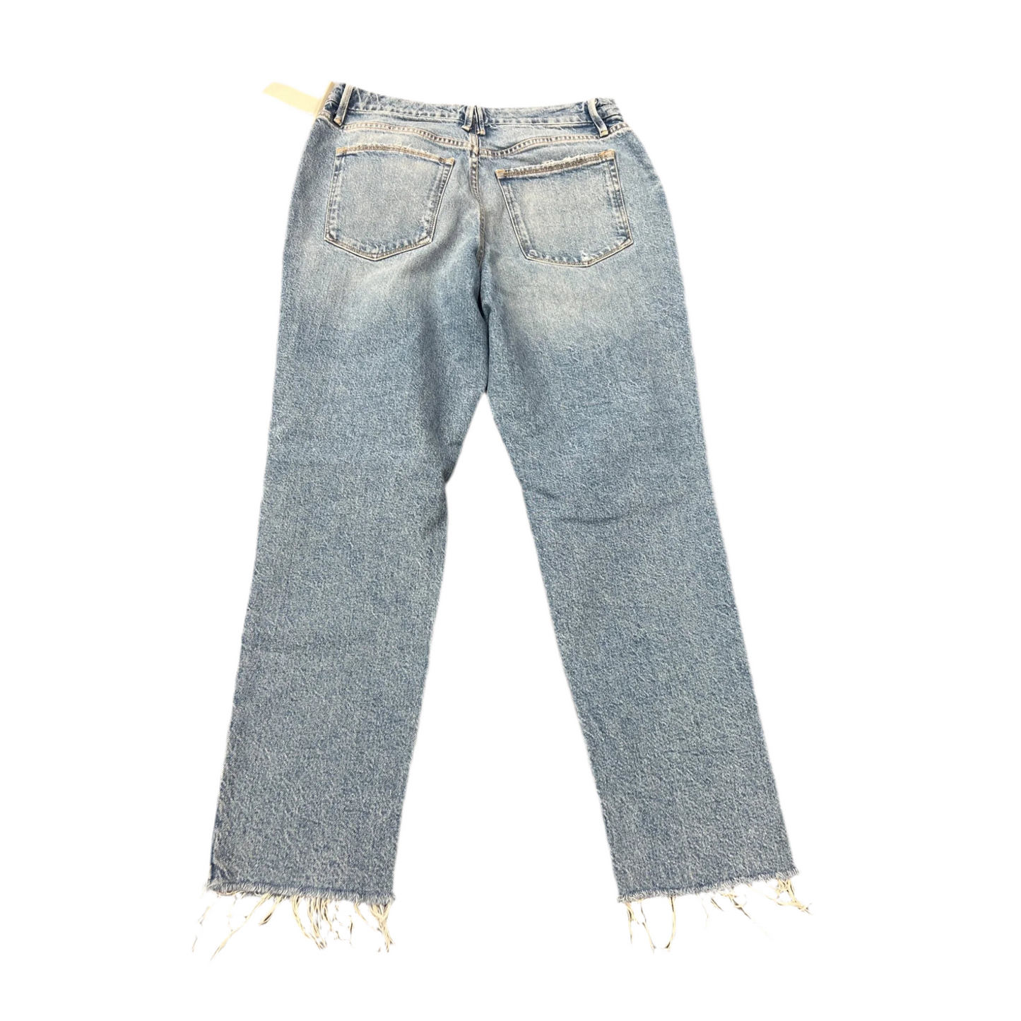 Jeans Straight By Good American In Blue Denim, Size: 6