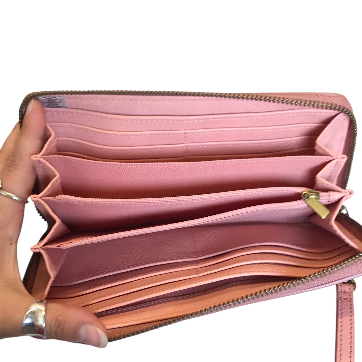 WALLET by FOSSIL in PINK, Size:MEDIUM