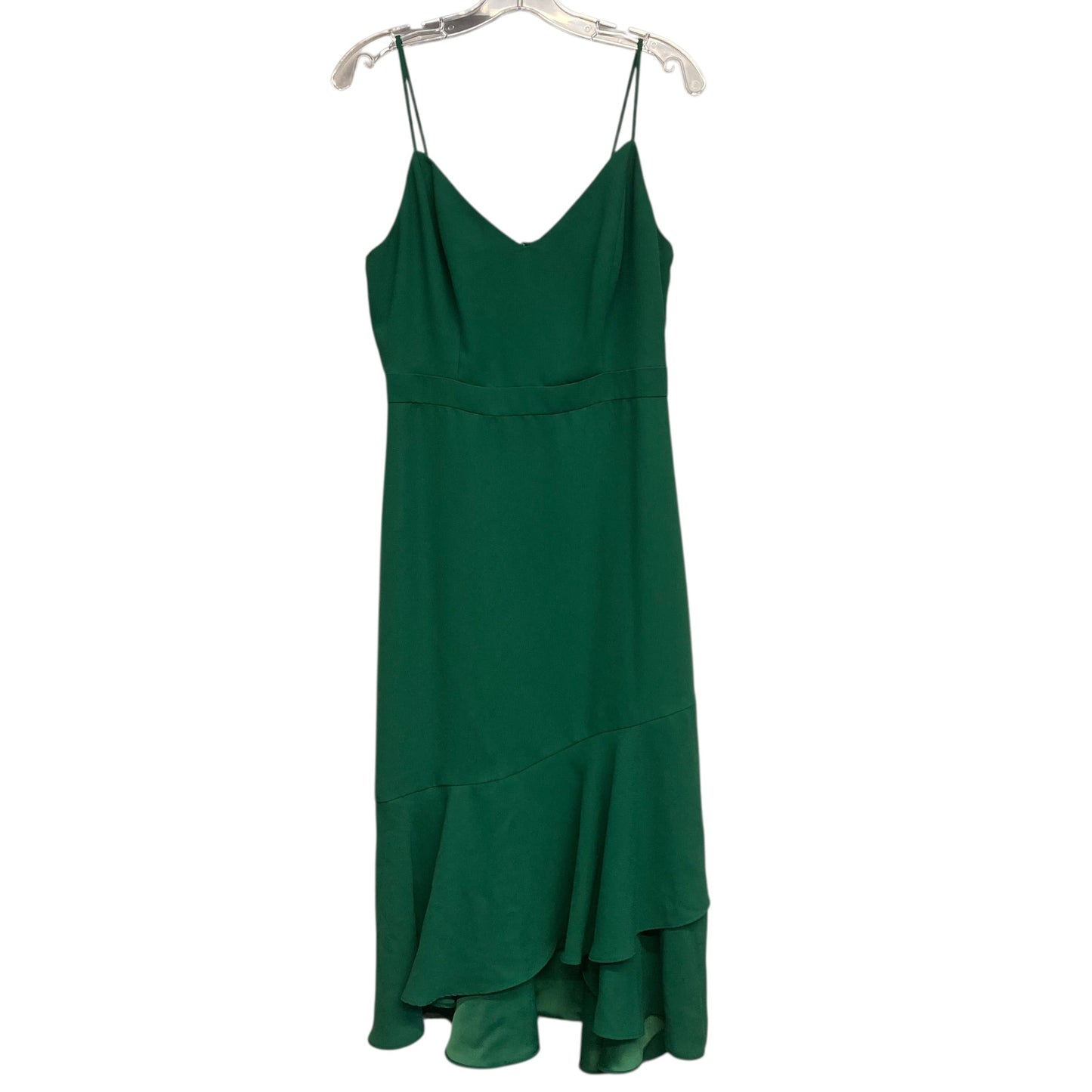 Dress Casual Midi By Banana Republic In Green, Size:S