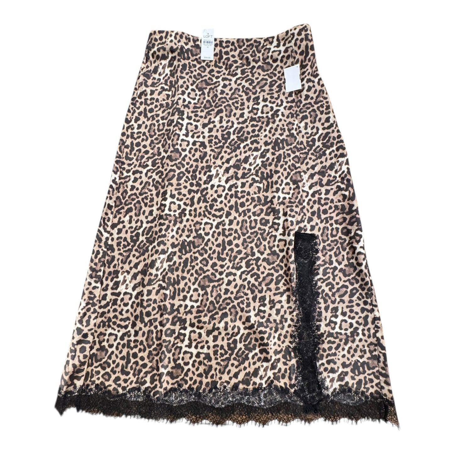 Skirt Maxi By Loft In Animal Print, Size:M