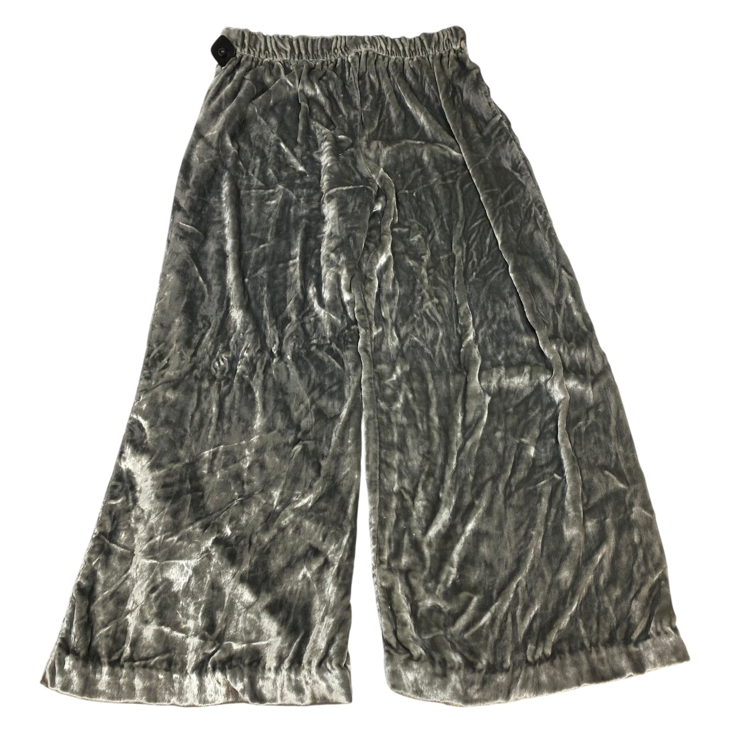 Pants Wide Leg By Maeve In Silver, Size:L