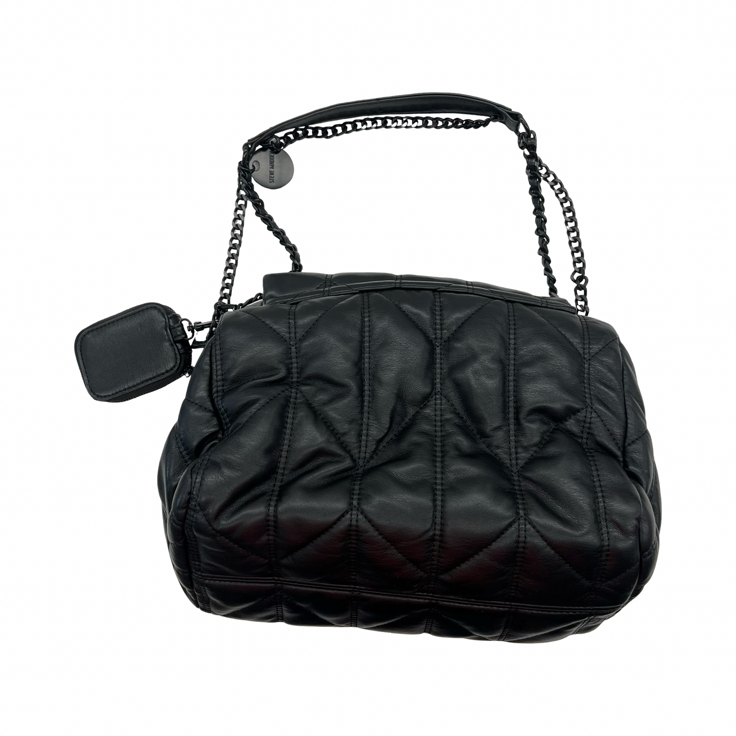 Handbag By Steve Madden In Black, Size:Small