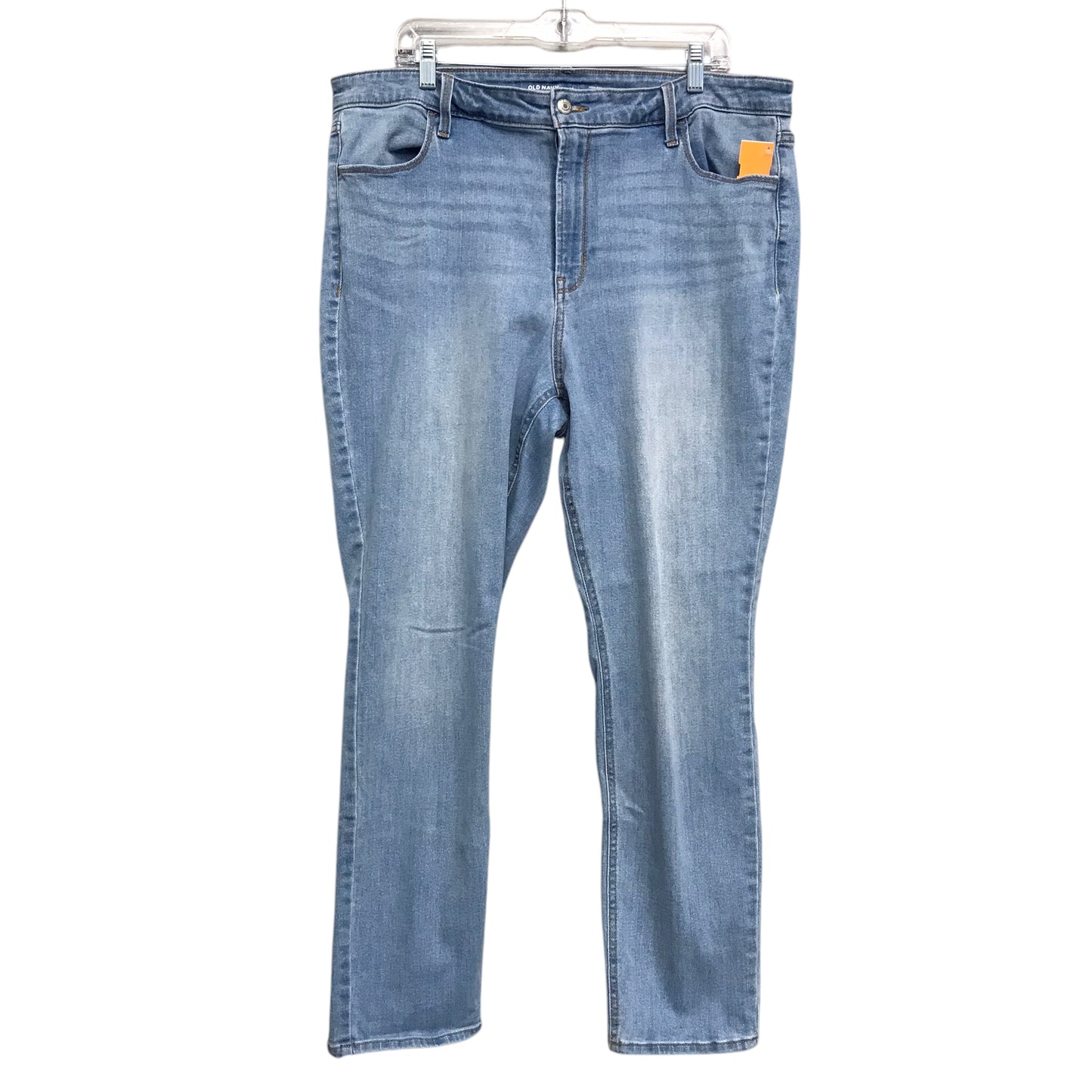 Jeans Skinny By Old Navy In Blue Denim, Size:18