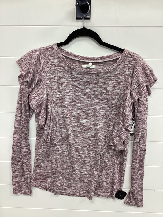 Top Ls By Maurices In Purple, Size:S