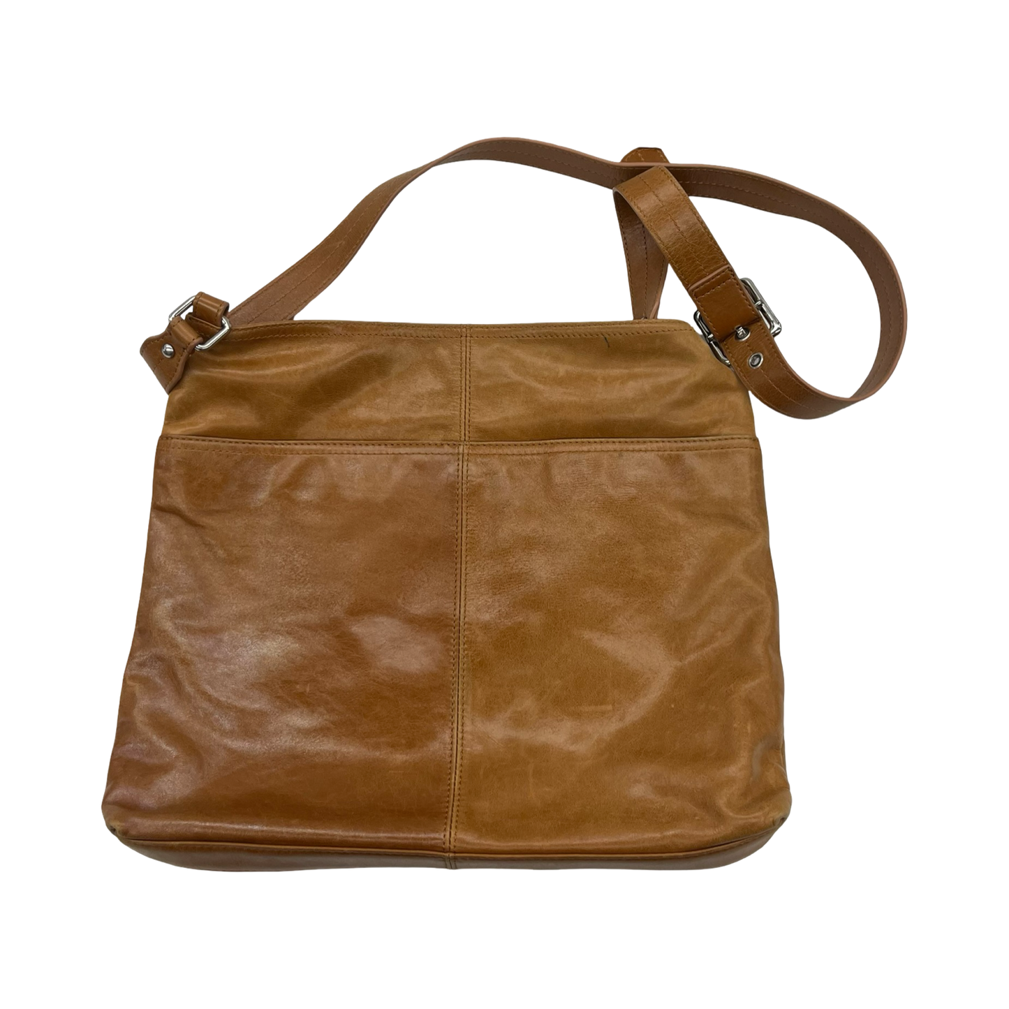 Crossbody Leather By Hobo Intl In Brown, Size:Medium