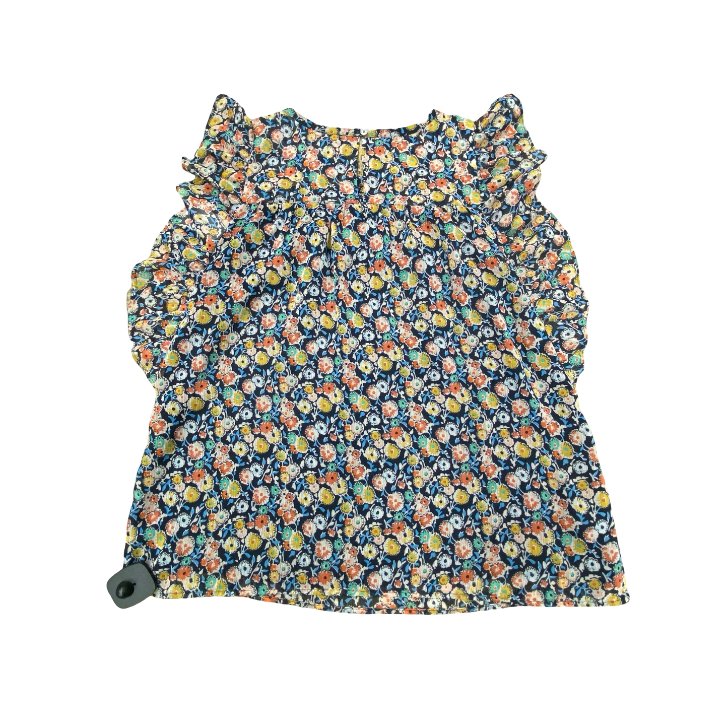 Top Sleeveless By Loft In Multi, Size:S