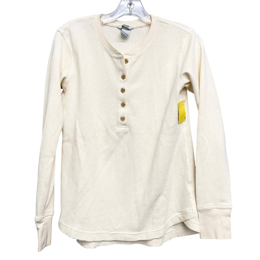 Top Ls Basic By Duluth Trading In Cream, Size:S