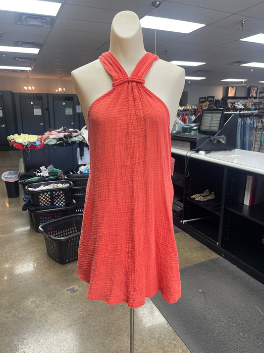 Dress Casual Short By Anthropologie In Red, Size:S