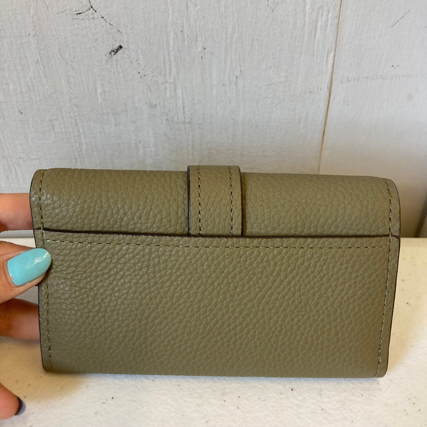 Wallet Designer By Michael Kors In Green, Size:Small
