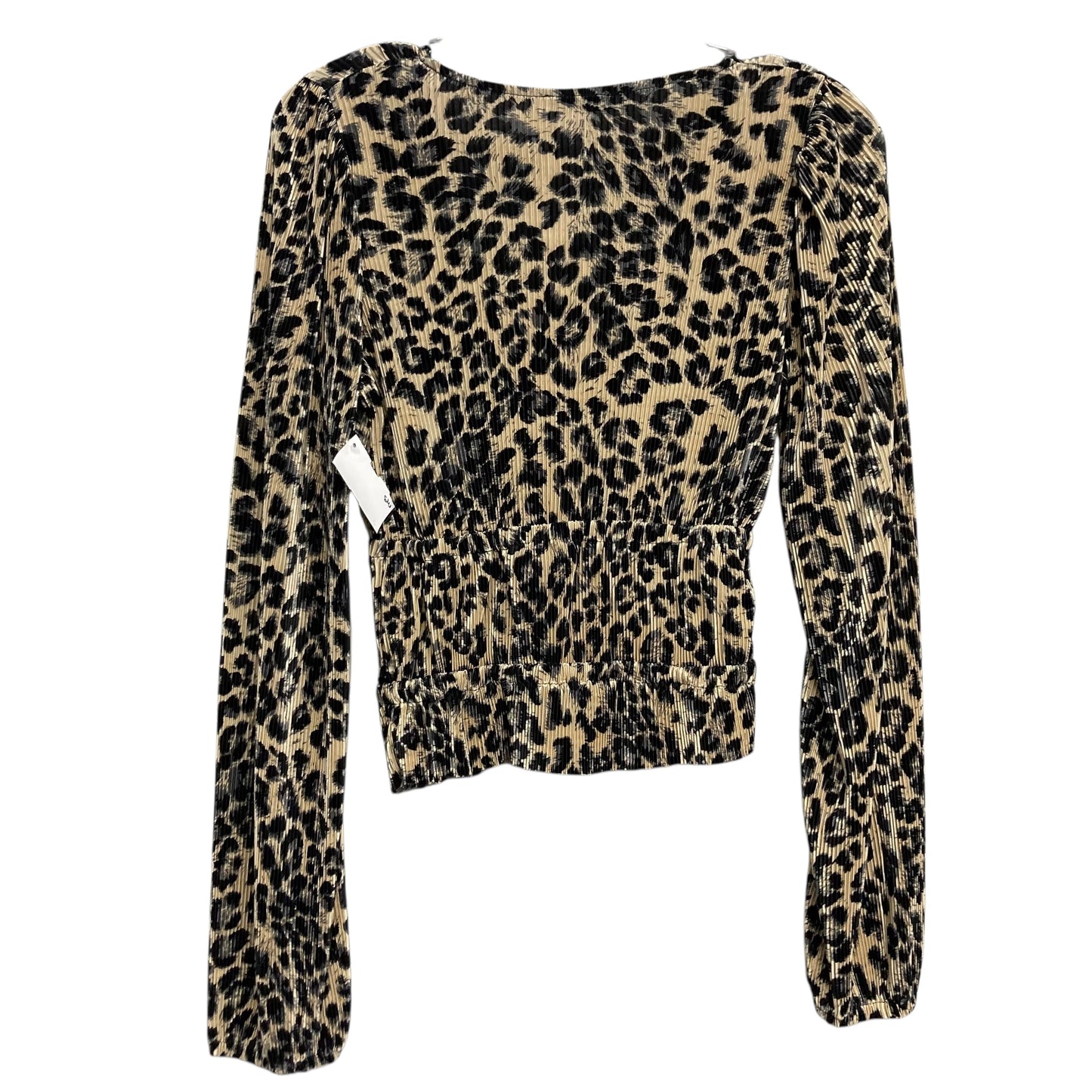 Top Ls By Zara In Animal Print, Size:S