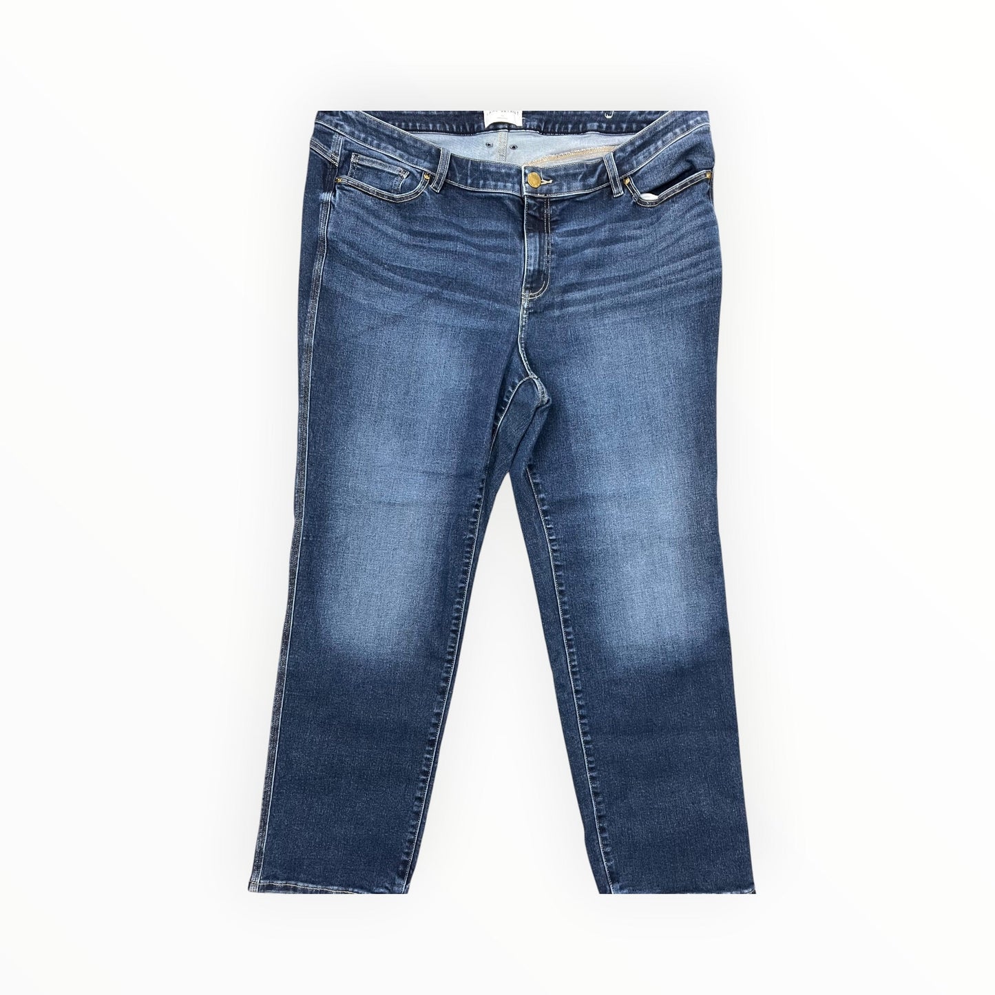 Jeans Boot Cut By Lane Bryant In Blue Denim, Size:22