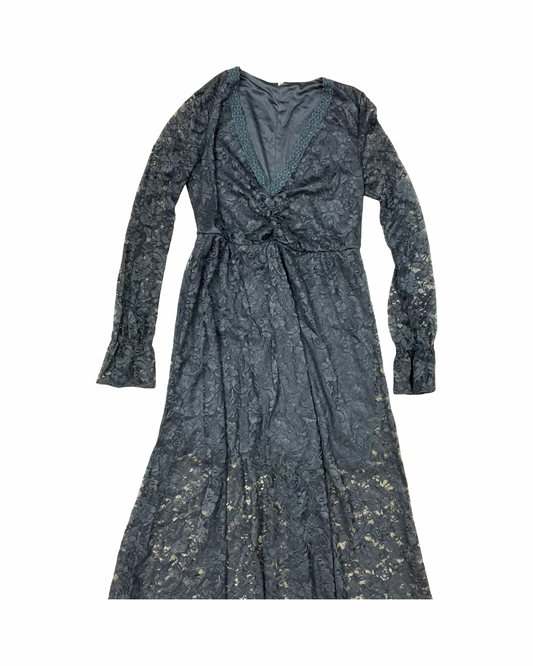Dress Casual Maxi By Clothes Mentor In Black, Size:M