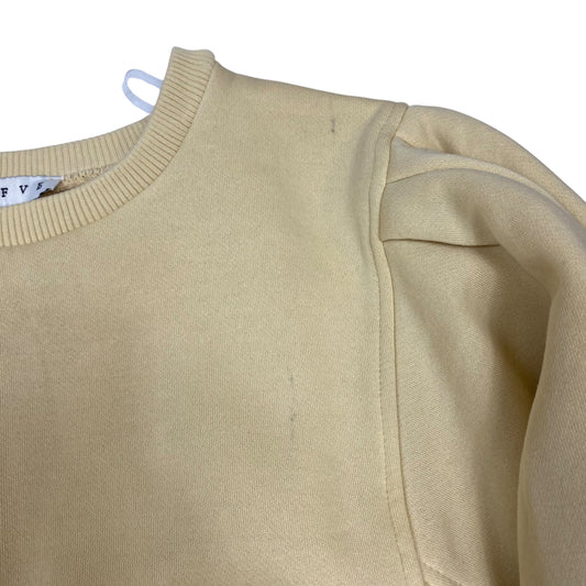 Sweatshirt Crewneck By Hyfve In Yellow, Size:S