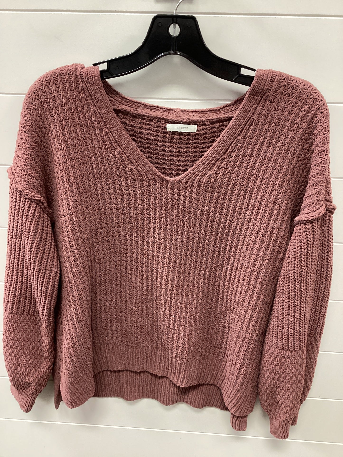 Sweater By Maurices In Purple, Size:Xl