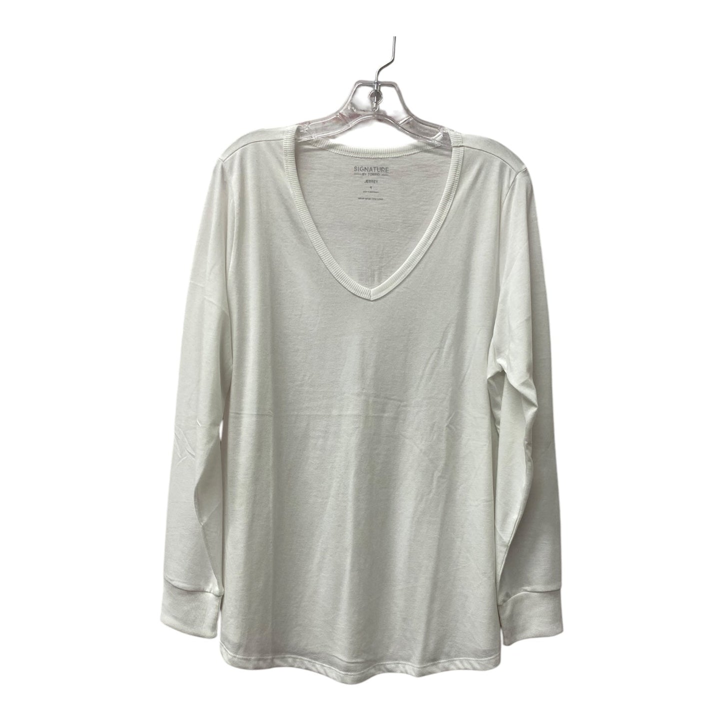Top Ls By Torrid In White, Size:1X