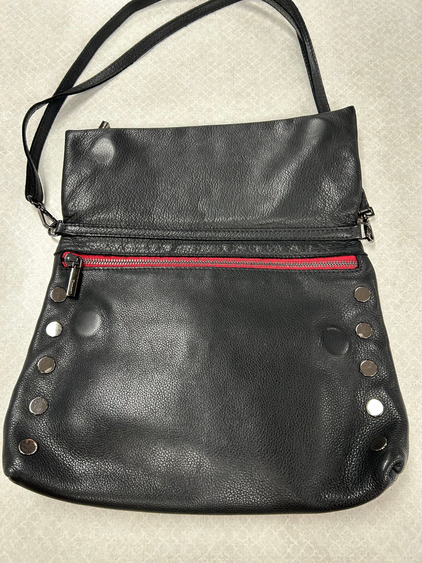 Handbag Leather By Hammitt In Black, Size:Medium