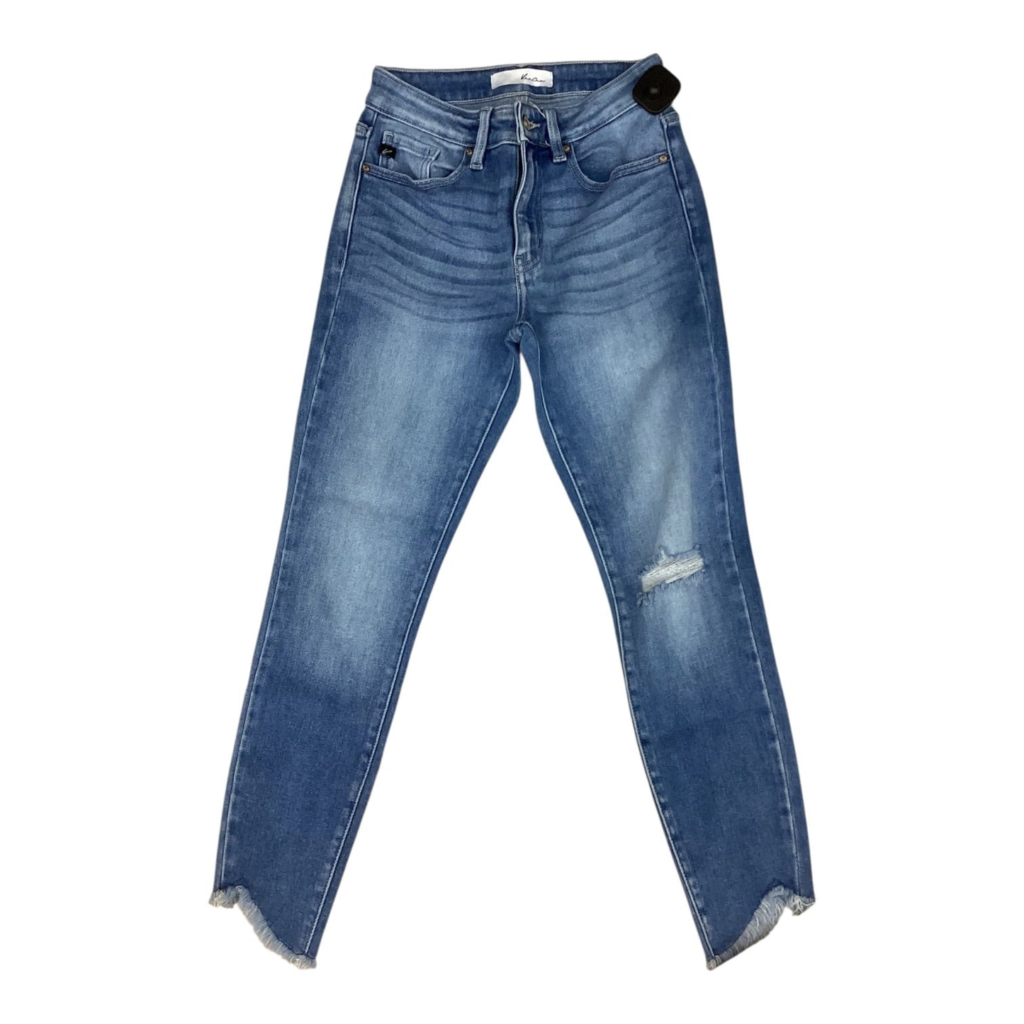 Jeans Skinny By Kancan In Blue Denim, Size:2