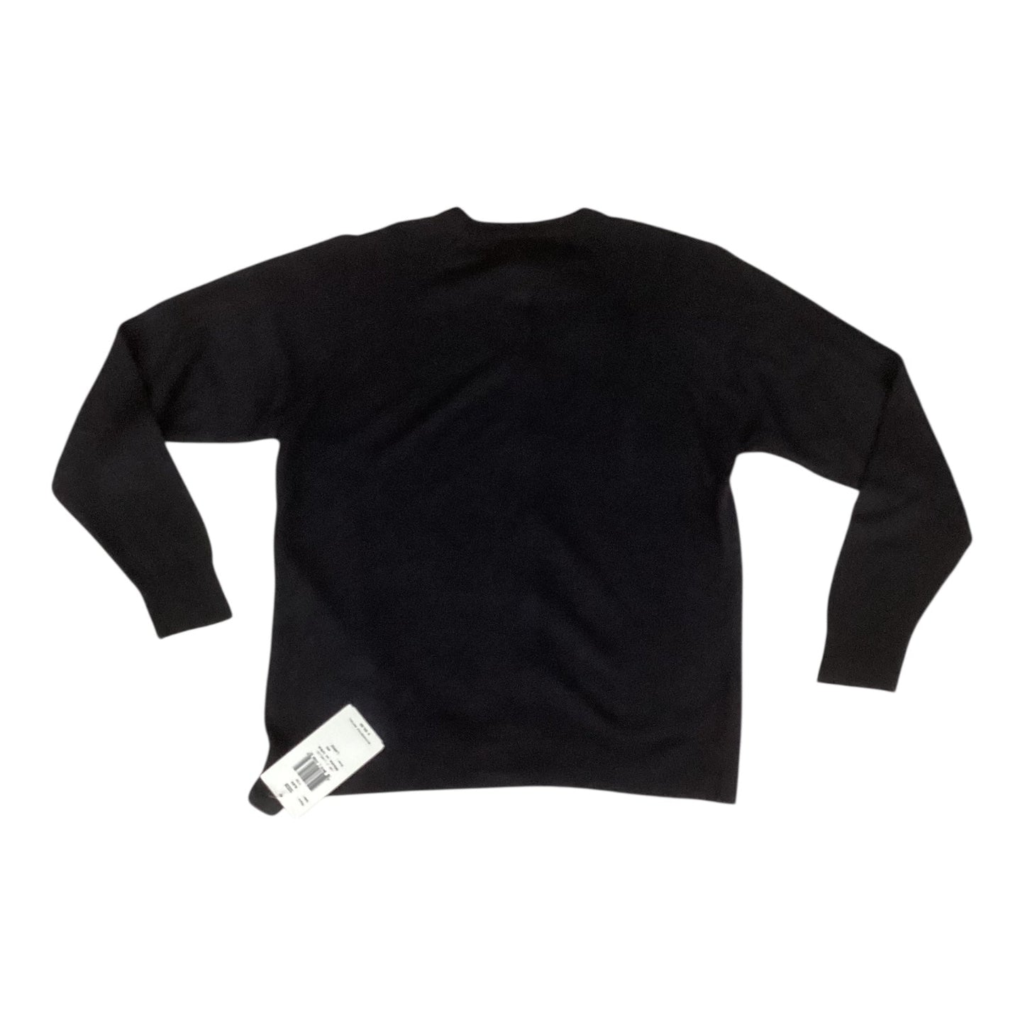 Sweater Cardigan By Designer Originals In Black, Size:L