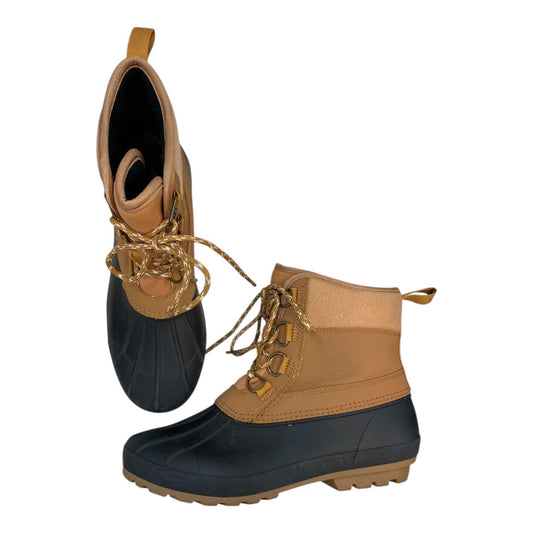 Boots Hiking By Universal Thread In Black & Brown, Size:8