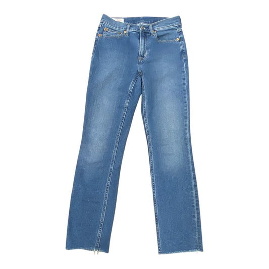 Jeans Skinny By Gap In Blue Denim, Size:2