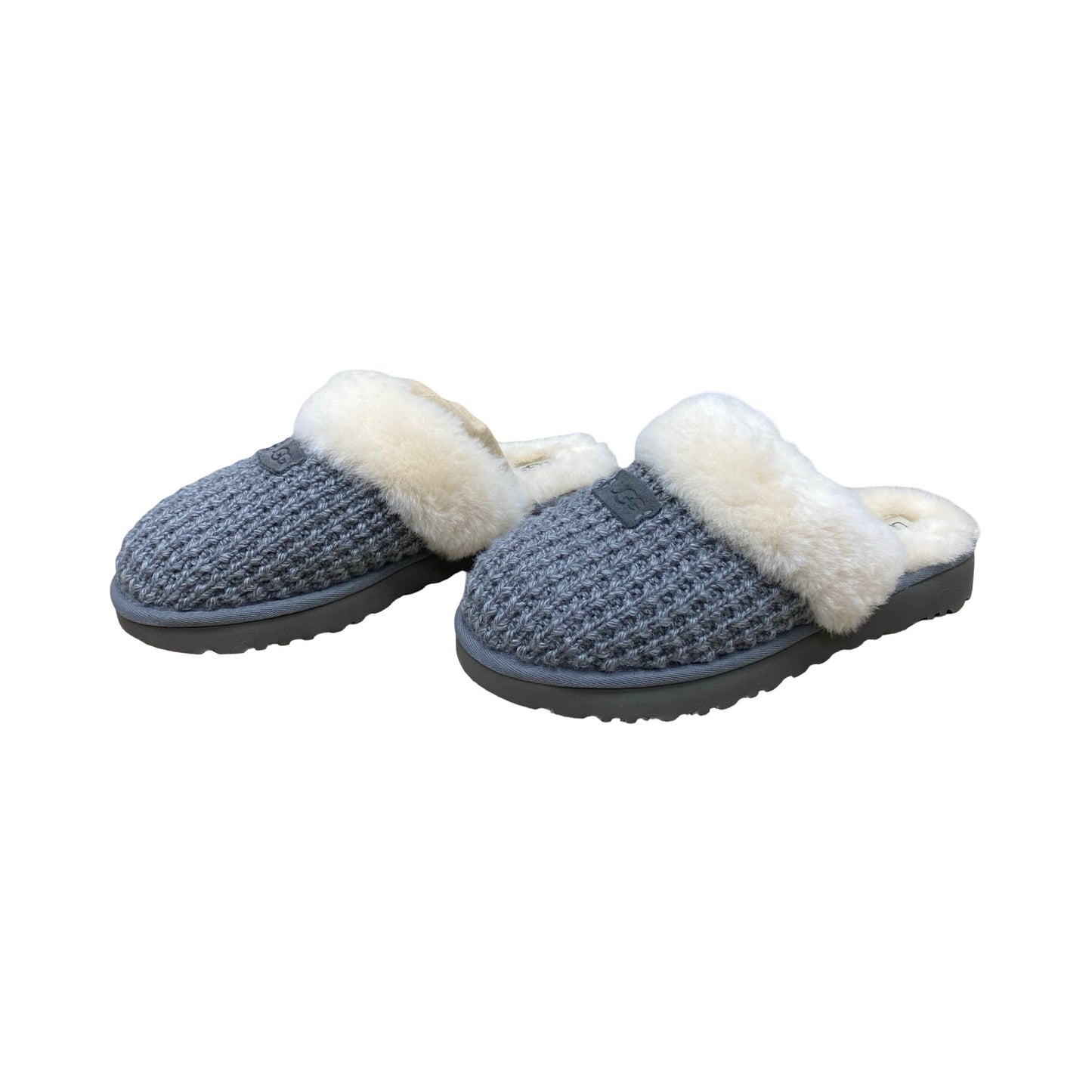 Slippers Designer By Ugg In Grey, Size:10