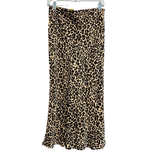 Skirt Maxi By Anthropologie In Animal Print, Size:2