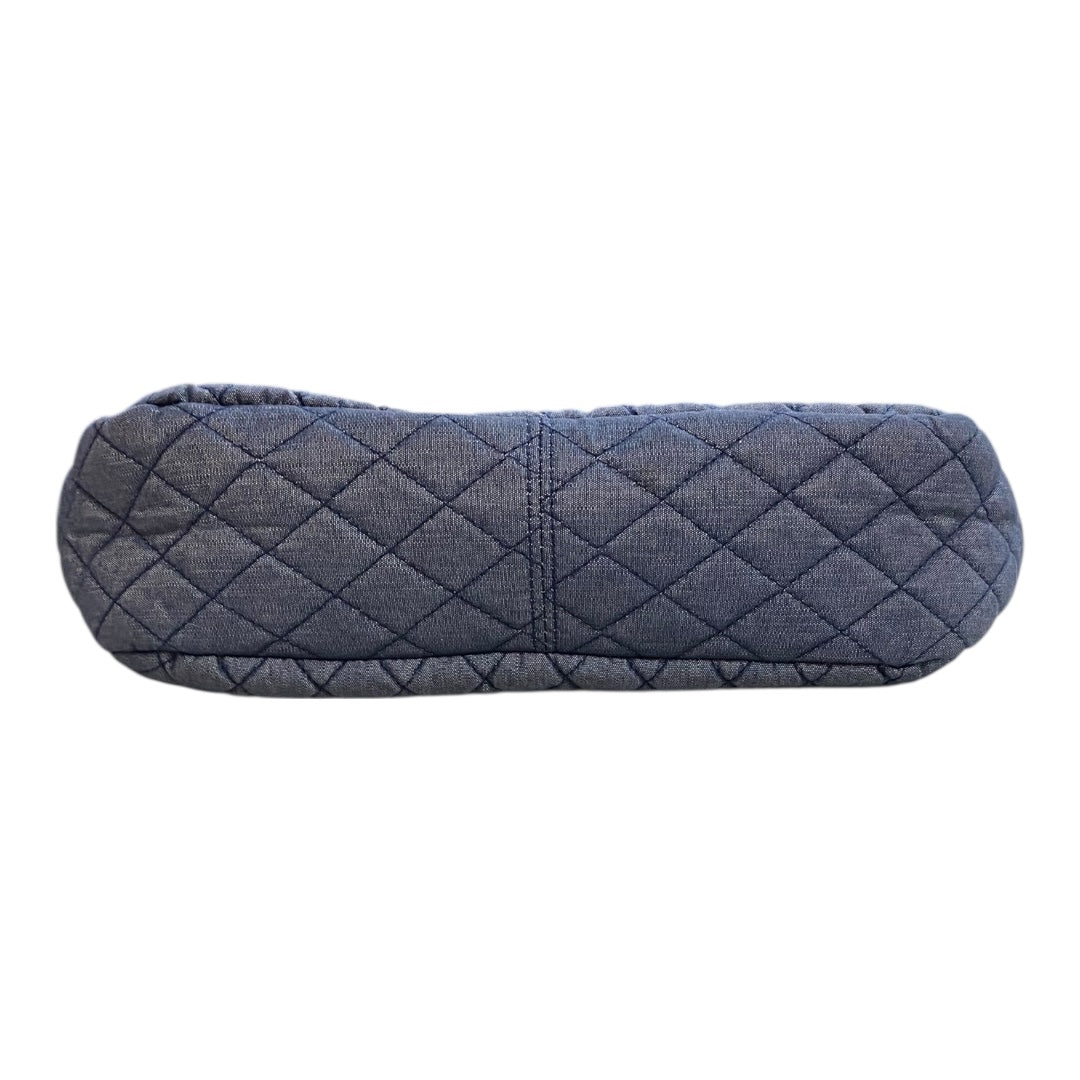 Handbag By Vera Bradley In Blue Denim, Size:Medium