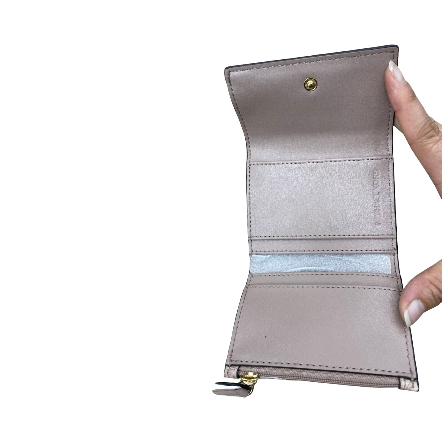 Wallet Designer By Michael Kors In Pink, Size:Small (3.75”x3”)