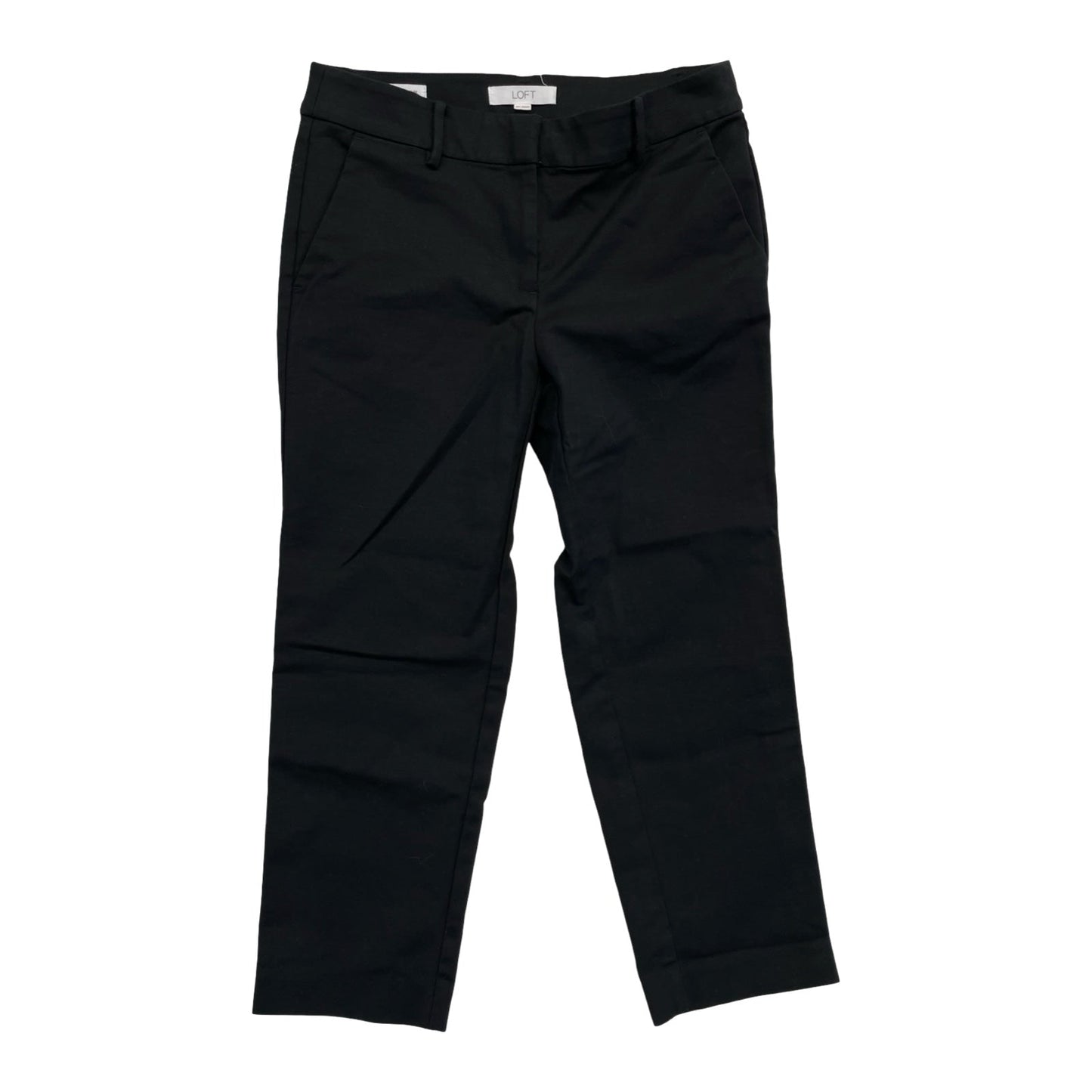 Pants Cropped By Loft In Black, Size:4P