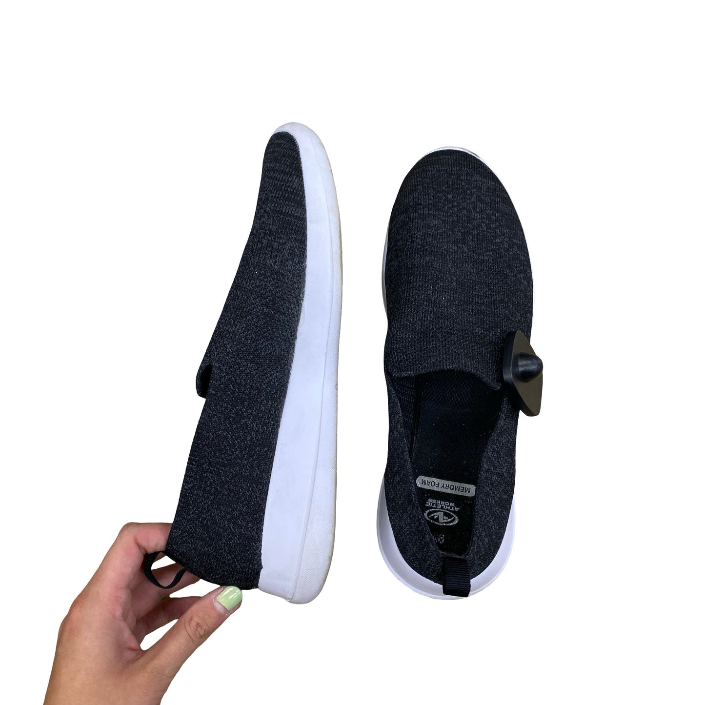 Shoes Athletic By Athletic Works In Grey, Size:9.5