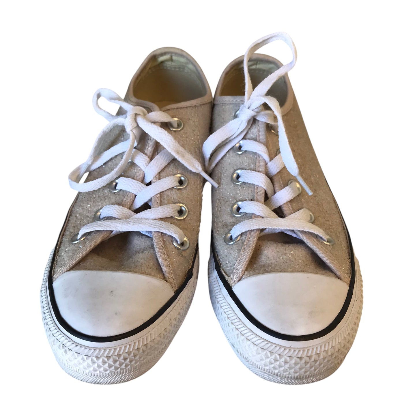 Shoes Sneakers By Converse In Cream, Size:6