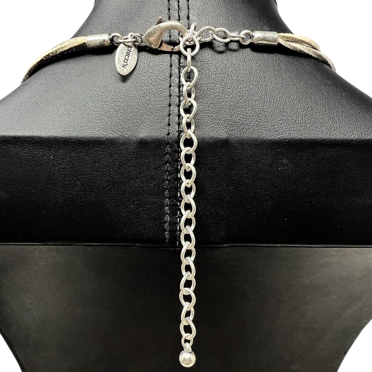 Multi Strand Lariat Beaded Multi Pendant Necklace By Chico’s