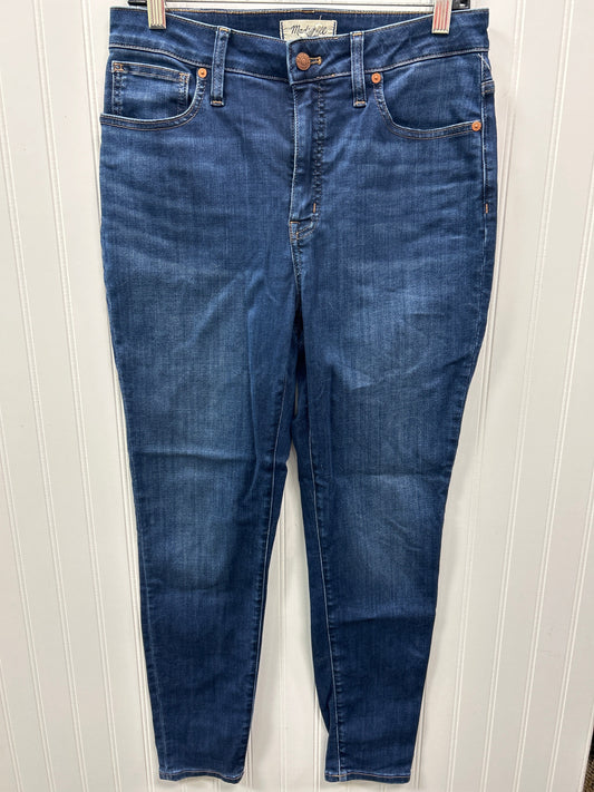 Jeans Skinny By Madewell In Blue Denim, Size:6
