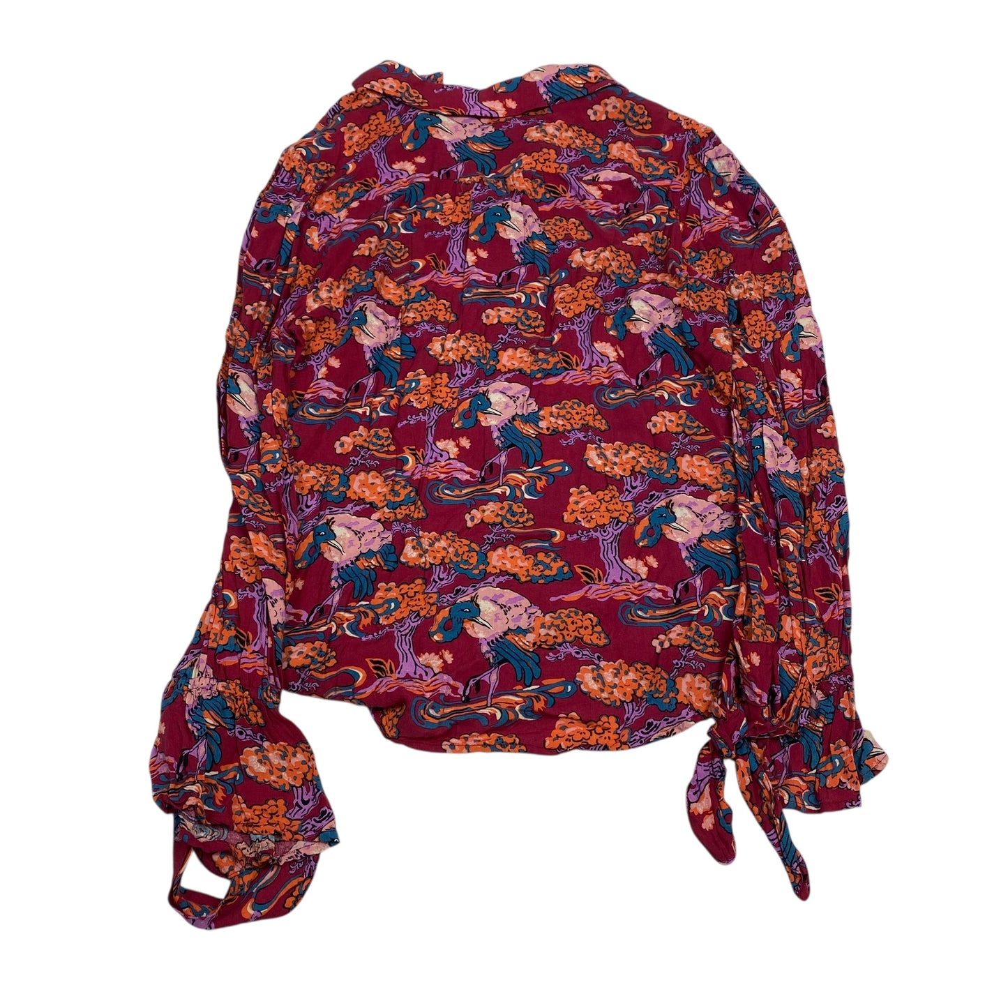 Top Ls By Maeve In Red, Size:L