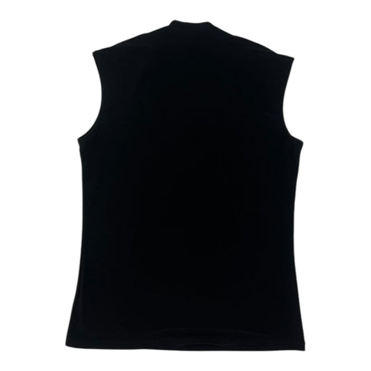 BLOUSE SLEEVELESS by TRIBAL In BLACK, Size: M