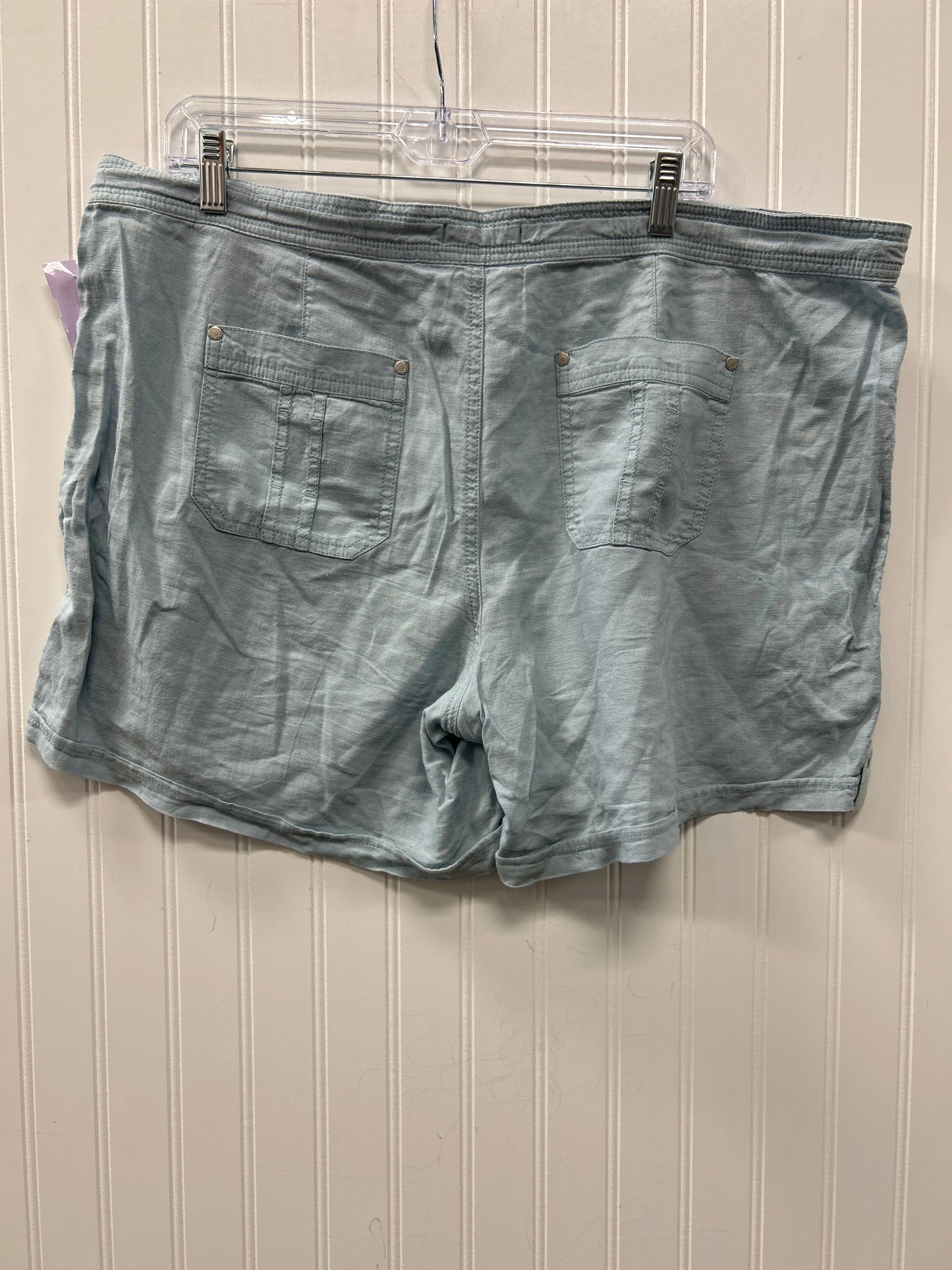 Shorts By Bandolino In Blue, Size:16