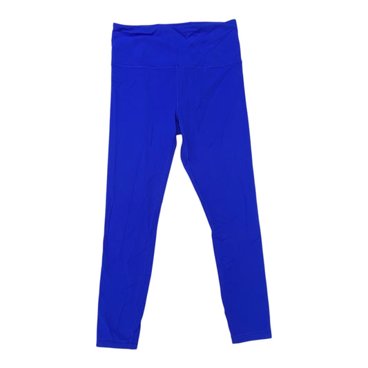 Athletic Leggings By Athleta In Blue, Size:S