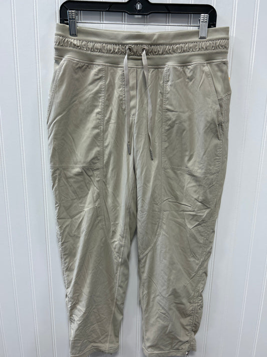 Athletic Pants By Lululemon In Cream, Size:8