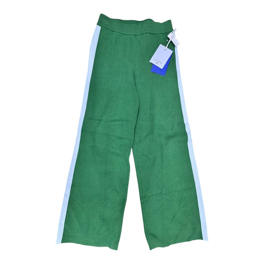 Pants Lounge By LA LIGNE - FOR TARGET In Green & White, Size:Xs