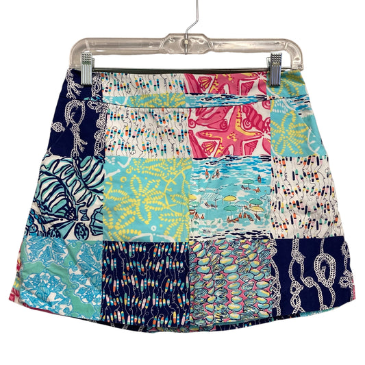 Skort Designer By Lilly Pulitzer In Multi, Size:0
