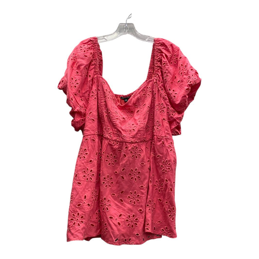 Top Ss By Torrid In Pink, Size:4X