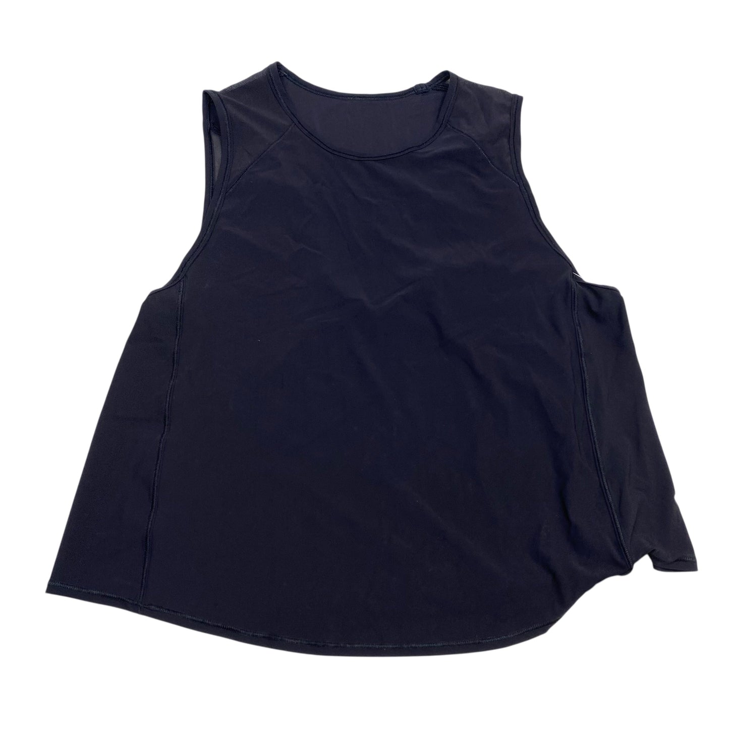 Athletic Tank Top Designer By Lululemon In Navy, Size:S